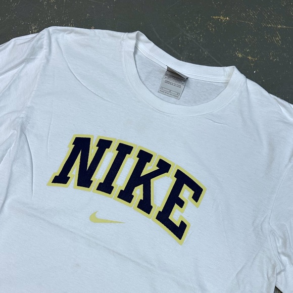 Nike Grey Tag Large Long Sleeve Shirt Vintage - Picture 3 of 6